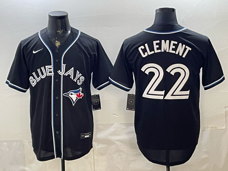 Men 2026 Toronto Blue Jays #22 Clement black Game Nike MLB Jersey 052904